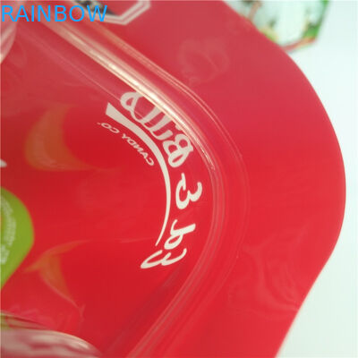 La coutume a imprimé l'emballage de fines herbes rescellable d'encens met en sac le sachet de capsules de poche de CBD Gummies