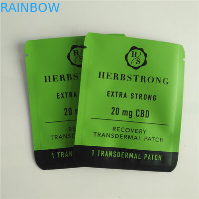 20mg sentent le sac de Mylar de preuve que le petit chanvre de sachet de CBD Gummies empaquetant l'emballage réutilisé de pilule met en sac pour la poudre