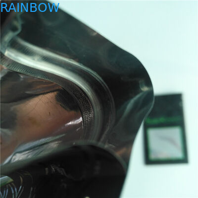 poche noire de impression UV de Kush Medical Cannabis Packaging Bag de sacs des mauvaises herbes 1g avec la fenêtre et la tirette claires