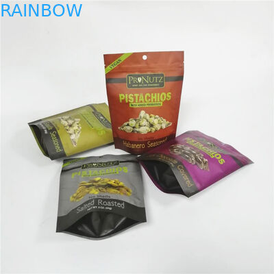 l'emballage de mylar de serrure de fermeture éclair de vide de papier d'aluminium tiennent des écrous de nourriture de poche emballant le sachet en plastique