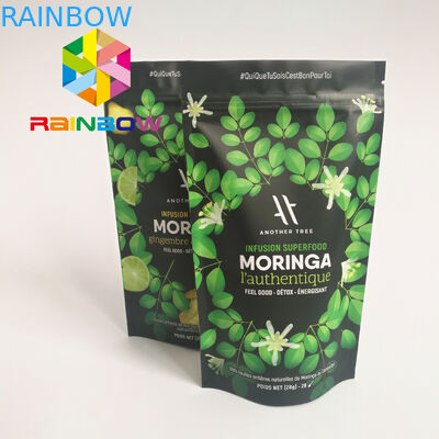 L'impression de Digital de l'emballage de poudre de protéine de lactalbumine se tiennent vers le haut du sac