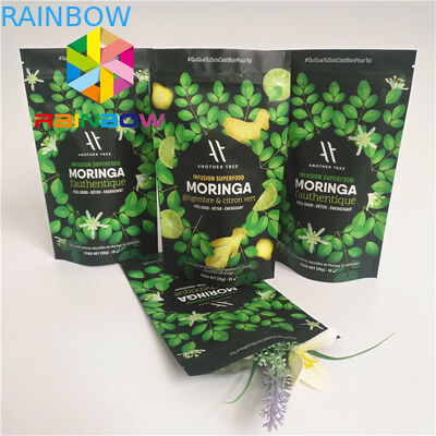 L'impression de Digital de l'emballage de poudre de protéine de lactalbumine se tiennent vers le haut du sac