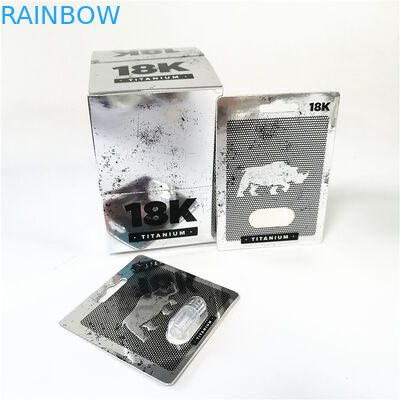 Montrez la boîte à cartes sexuelle de Poseidon de représentation d'imprimerie de papier de renforceurs masculins faits sur commande de cartes