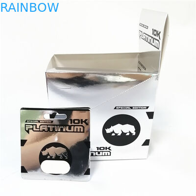 Montrez la boîte à cartes sexuelle de Poseidon de représentation d'imprimerie de papier de renforceurs masculins faits sur commande de cartes