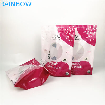 la fleur de 0.125oz 3.5g saupoudrent CYMK se tiennent vers le haut du sac de tirette