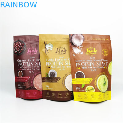 la fleur de 0.125oz 3.5g saupoudrent CYMK se tiennent vers le haut du sac de tirette