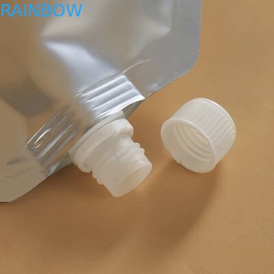 L'aluminium simple argenté d'emballage de poche de bec tiennent les paquets liquides de bec de boissons de bière d'aseptisant