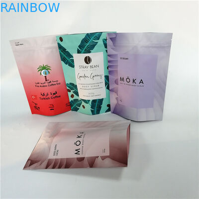 Tenez les sacs de cafè moulu de preuve de mositure d'emballage de poche d'aluminium de gousset avec la valve