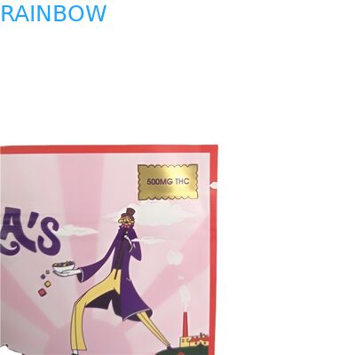 Poche latérale de joint de la cigarette 3 de Mini Sachets For Gold Printing Preroll de fournisseur de Shenzhen avec des sacs de tirette