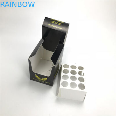 La boîte de relief de papier d'imprimerie pour des produits de l'énergie CBD de bouteille de pétrole présentation la boîte avec l'insertion