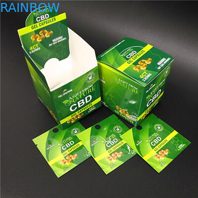 La preuve en plastique d'odeur d'enfant de catégorie comestible de soudure à chaud se tiennent vers le haut de l'emballage gommeux comestible de serrure de fermeture éclair de poche