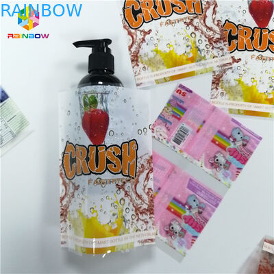 Labels de rétrécissement de boisson de l'impression offset CMYK de PVC de soudure à chaud