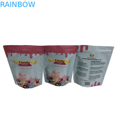 secousse Doypack de la protéine 280g 100 sacs mats de tirette de Mylar de micron