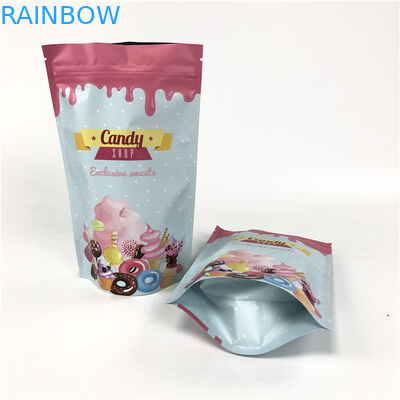 Sac zip-lock de papier d'aluminium de Mylar de 100 microns pour l'épice d'écrous