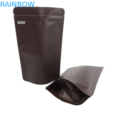 sac zip-lock de papier d'aluminium de 28g VMPET Mylar avec la valve de dégazage