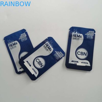 Perdez l'odeur d'emballage de pilule de santé de poids rendent le sachet à thé vide de papier d'aluminium pour l'échantillon résistant de poudre de graine