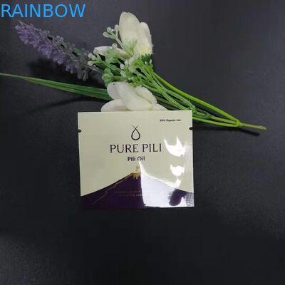 Poche zip-lock rescellable de tirette d'emballage de mylar de pilule des sacs 1gram de mylar de tirette brillante faite sur commande