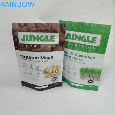 Le scelleur en plastique fait sur commande de catégorie comestible tiennent l'emballage fait sur commande sec d'épice de nourriture