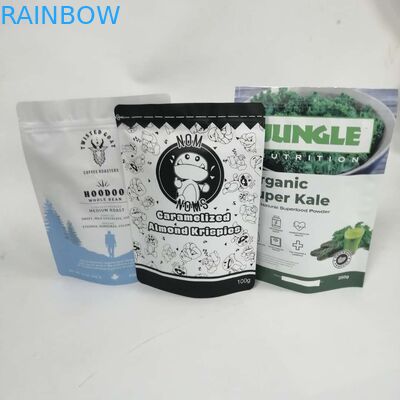 Le scelleur en plastique fait sur commande de catégorie comestible tiennent l'emballage fait sur commande sec d'épice de nourriture