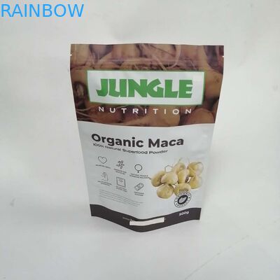 Le scelleur en plastique fait sur commande de catégorie comestible tiennent l'emballage fait sur commande sec d'épice de nourriture