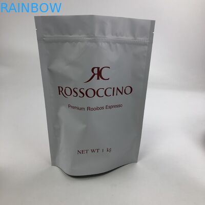 Le sac en plastique givré de tirette a fait à cordon d'emballage alimentaire de métier bas Moq imprimant le support imprimé par Digital vers le haut de la poche