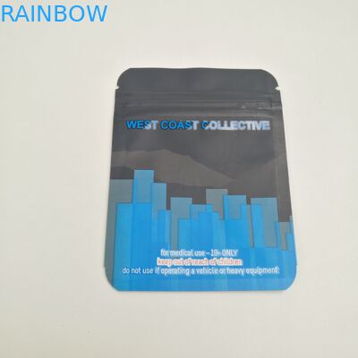 3.5gcookies adapté aux besoins du client met en sac les sachets UV de médecine de jungle de runtz de mauvaise herbe d'enfant de preuve d'odeur avec la tirette