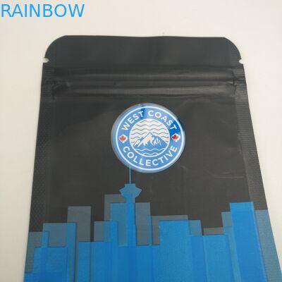 3.5gcookies adapté aux besoins du client met en sac les sachets UV de médecine de jungle de runtz de mauvaise herbe d'enfant de preuve d'odeur avec la tirette