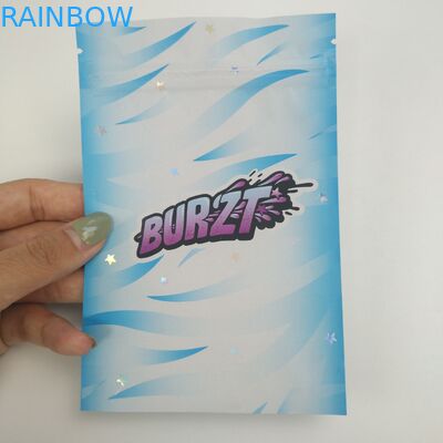 Sacs adaptés aux besoins du client de biscuits de la preuve 3.5g 7g d'enfant pour la poche de preuve d'odeur de jungle de runtz avec la tirette