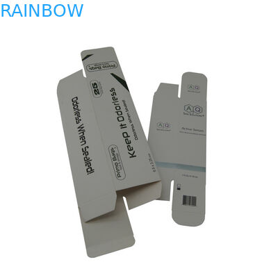 boîtes de empaquetage cosmétiques de tableau blanc du rouge à lèvres CMYK 30g du mascara 20ml