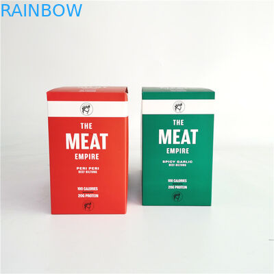 L'impression offset arrachent la boîte de papier pour le biltong de boeuf