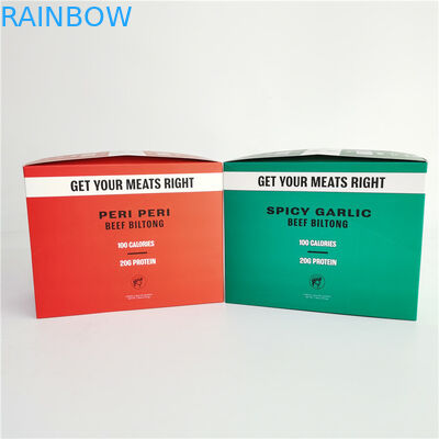 L'impression offset arrachent la boîte de papier pour le biltong de boeuf