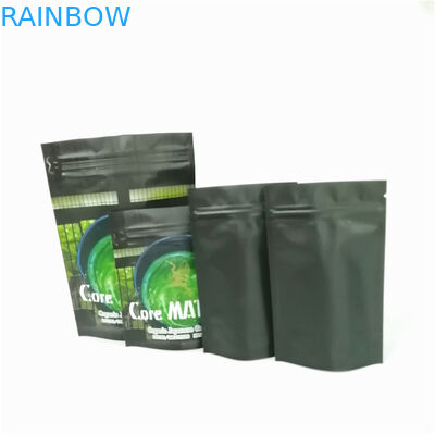 L'emballage de thé a stratifié des sacs de tirette de l'aluminium CMYK Mylar