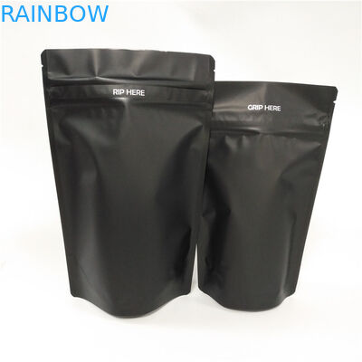 Sac zip-lock de papier d'aluminium de la poudre VMPET 6oz 8oz de graine de fleur