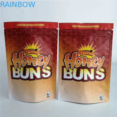 L'mauvaise herbe adaptée aux besoins du client d'écrou du biscuit 3.5g se tiennent vers le haut du sac en plastique 7g 18g 24g de sucrerie de poche de tirette