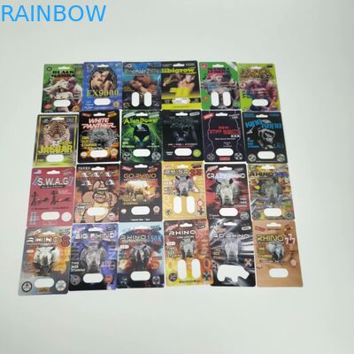 Gravnre imprimant la carte en plastique de pilule de boursouflure du RHINOCÉROS 3D avec des balles