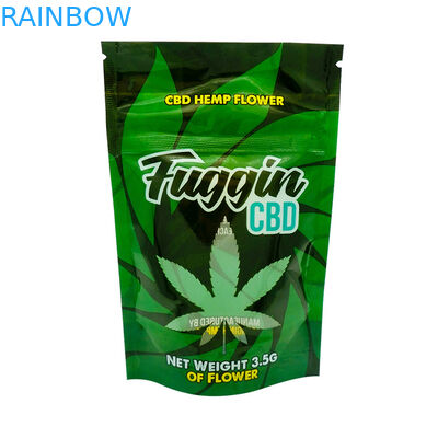 L'mauvaise herbe rescellable CBD VMPET 180mic Mylar tiennent la poche