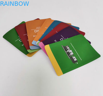 Sac scellé plat de Coloful de sucrerie du sac CBD de mauvaise herbe de biscuit de sac de toucher doux de film de sac de vente chaude aigre de produit nouveau