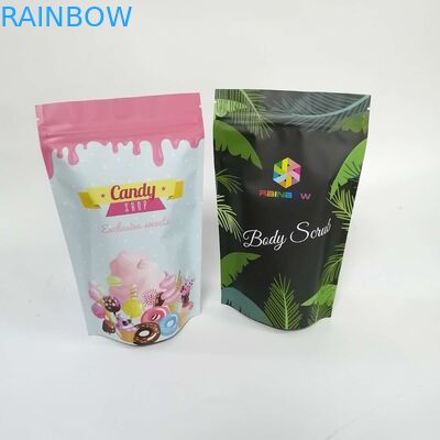 Le corps frottent la gravure rayée par aluminium imprimant les sacs en papier adaptés aux besoins du client 200mic