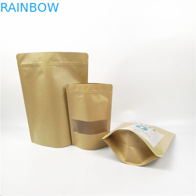 le papier 100 Mircon CYMK de 100g 250g emballage se tiennent vers le haut du sac de tirette