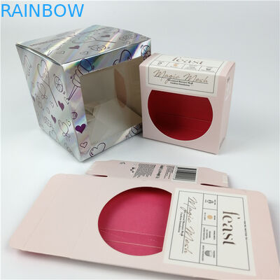 Emballage adapté aux besoins du client de boîte de papier de Logo Cmyk Color 350g