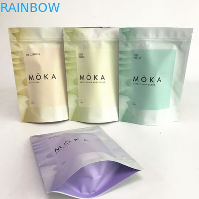 support 8oz imprimé fait sur commande vers le haut des sels de Bath de sacs de papier d'aluminium empaquetant des sacs