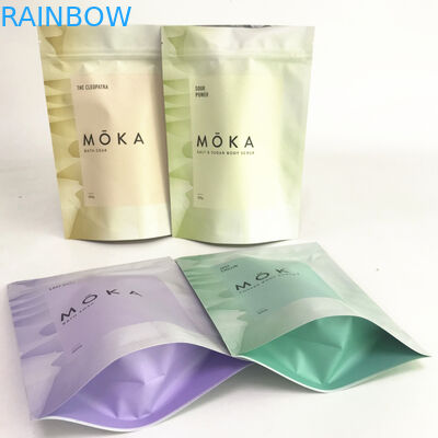 support 8oz imprimé fait sur commande vers le haut des sels de Bath de sacs de papier d'aluminium empaquetant des sacs