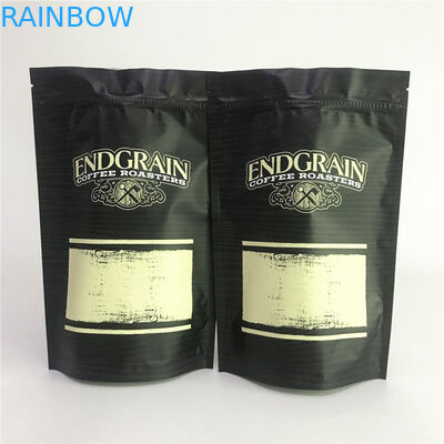 Matte Aluminum Foil Stand vers le haut de l'emballage de empaquetage de café de poche met en sac des sacs de Mylar