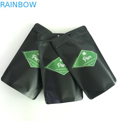 La couleur Cannabiss Mylar de Pantone met en sac l'emballage de sachets en matière plastique