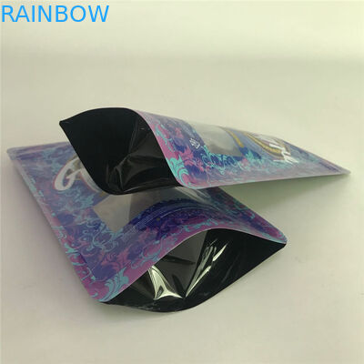 Emballage clair de sachets en matière plastique de Front Mylar Bags Gravure Printing