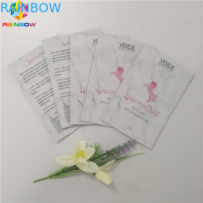 La gravure de papier d'aluminium imprimant le MOPP se tiennent vers le haut de la poche