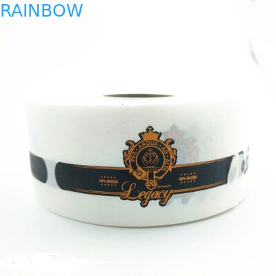 Labels de douille de rétrécissement d'estampillage d'or de la couleur 70mic de CMYK