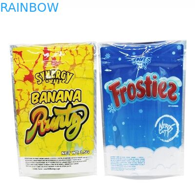 poche de fines herbes d'emballage d'encens de 3.5g 7g CBD avec la fenêtre claire