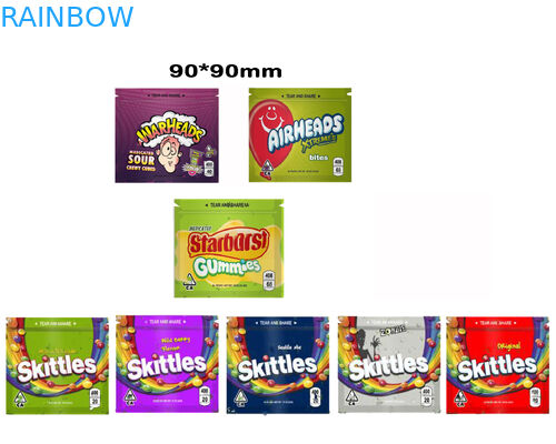 poche de fines herbes d'emballage d'encens de 3.5g 7g CBD avec la fenêtre claire