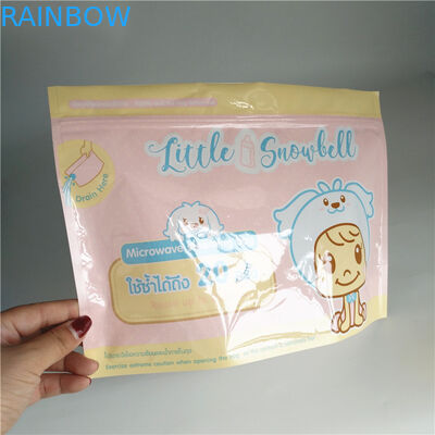 Gravure imprimant la poche stratifiée de stérilisateur de vapeur de micro-onde